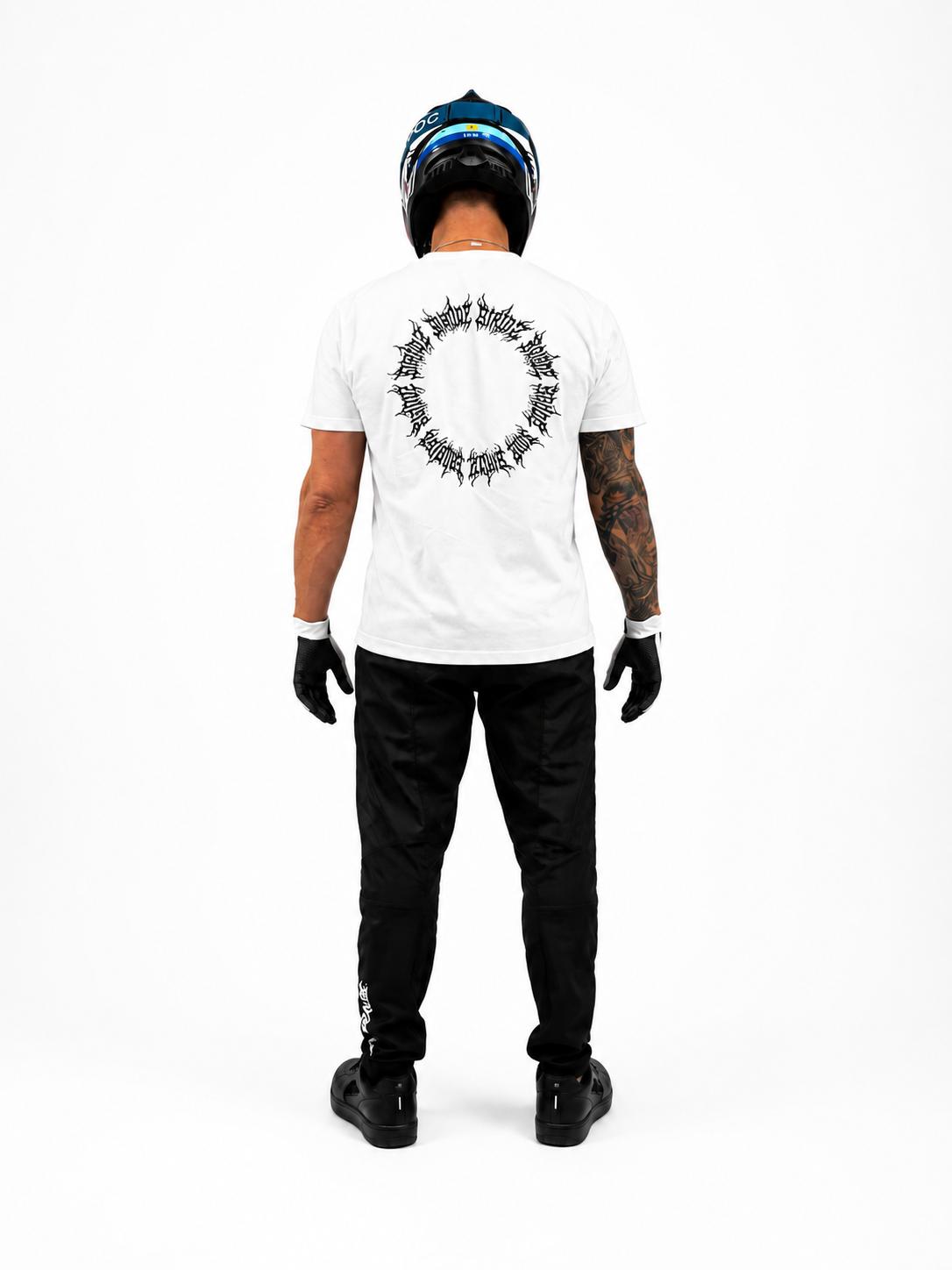 white short sleeve