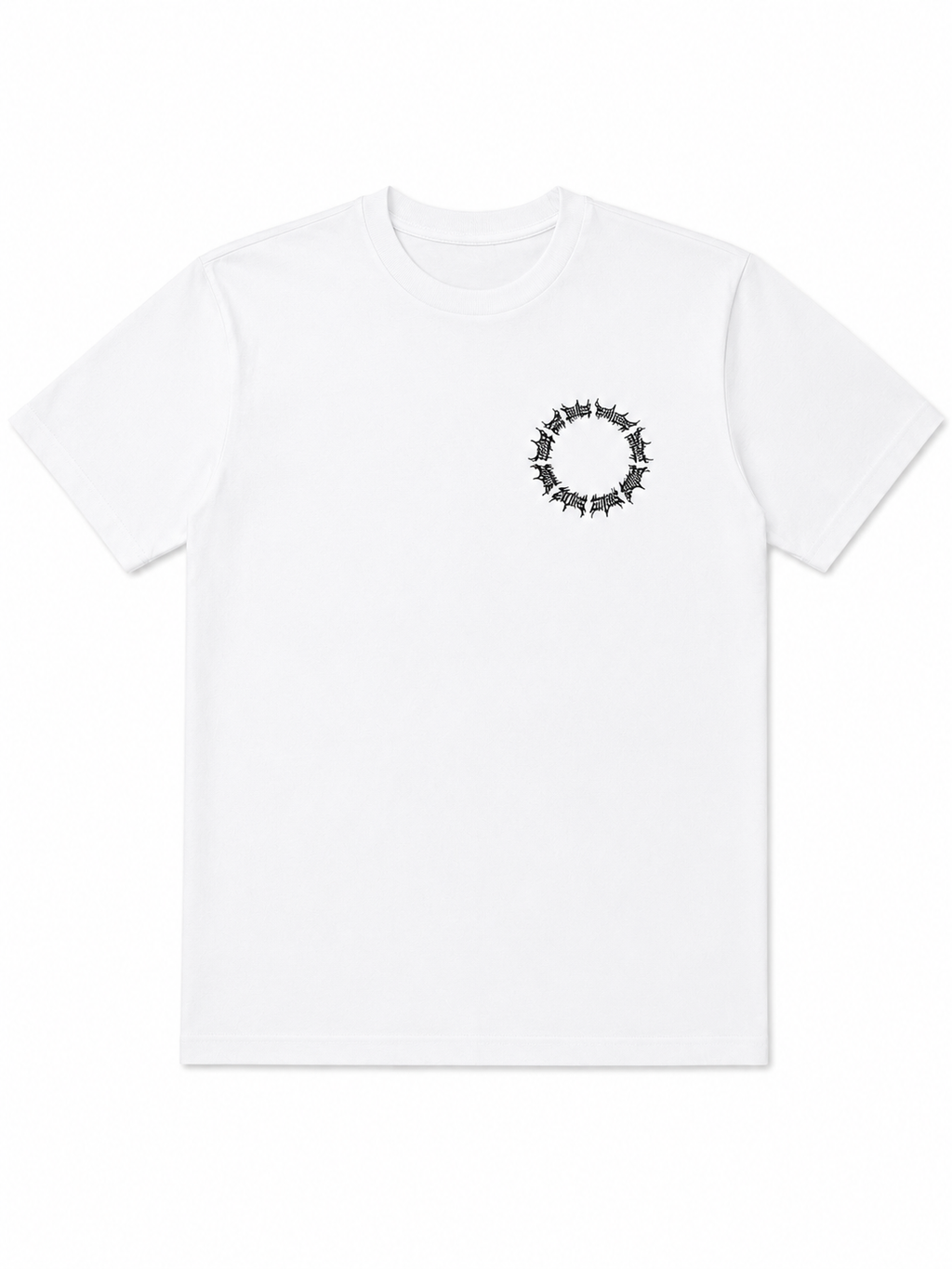 white short sleeve